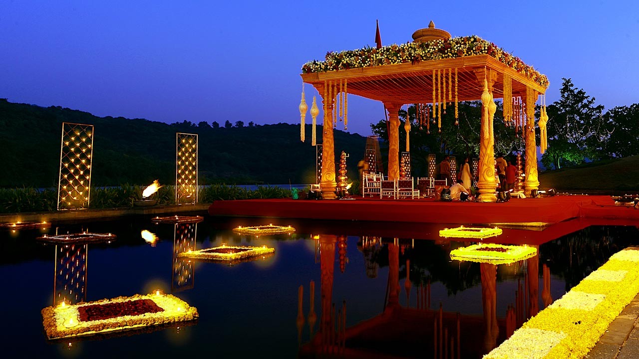 Rajeshwari Navaraj Mahal main hall interior and seating view 3